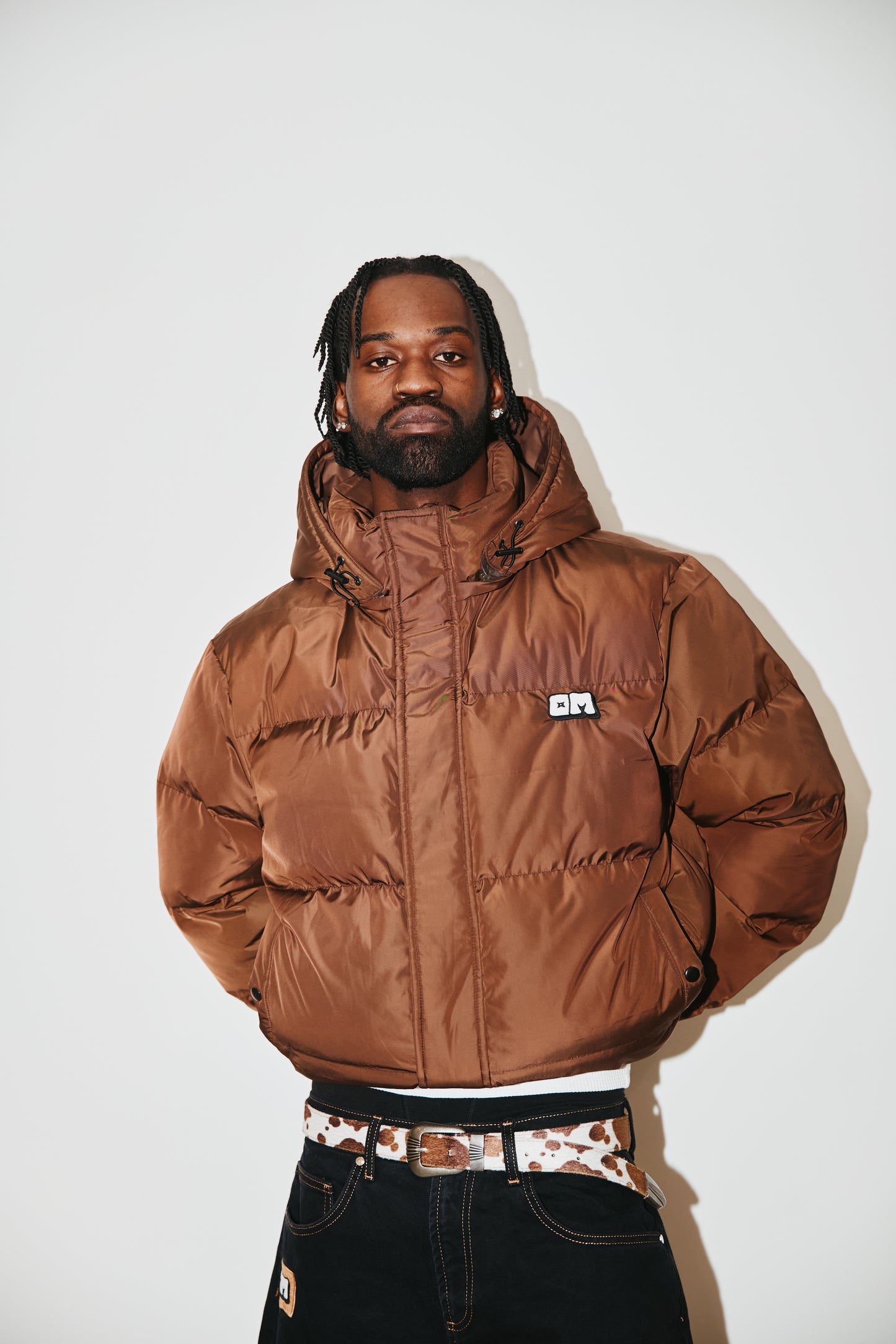 Puffer Jacket Brown