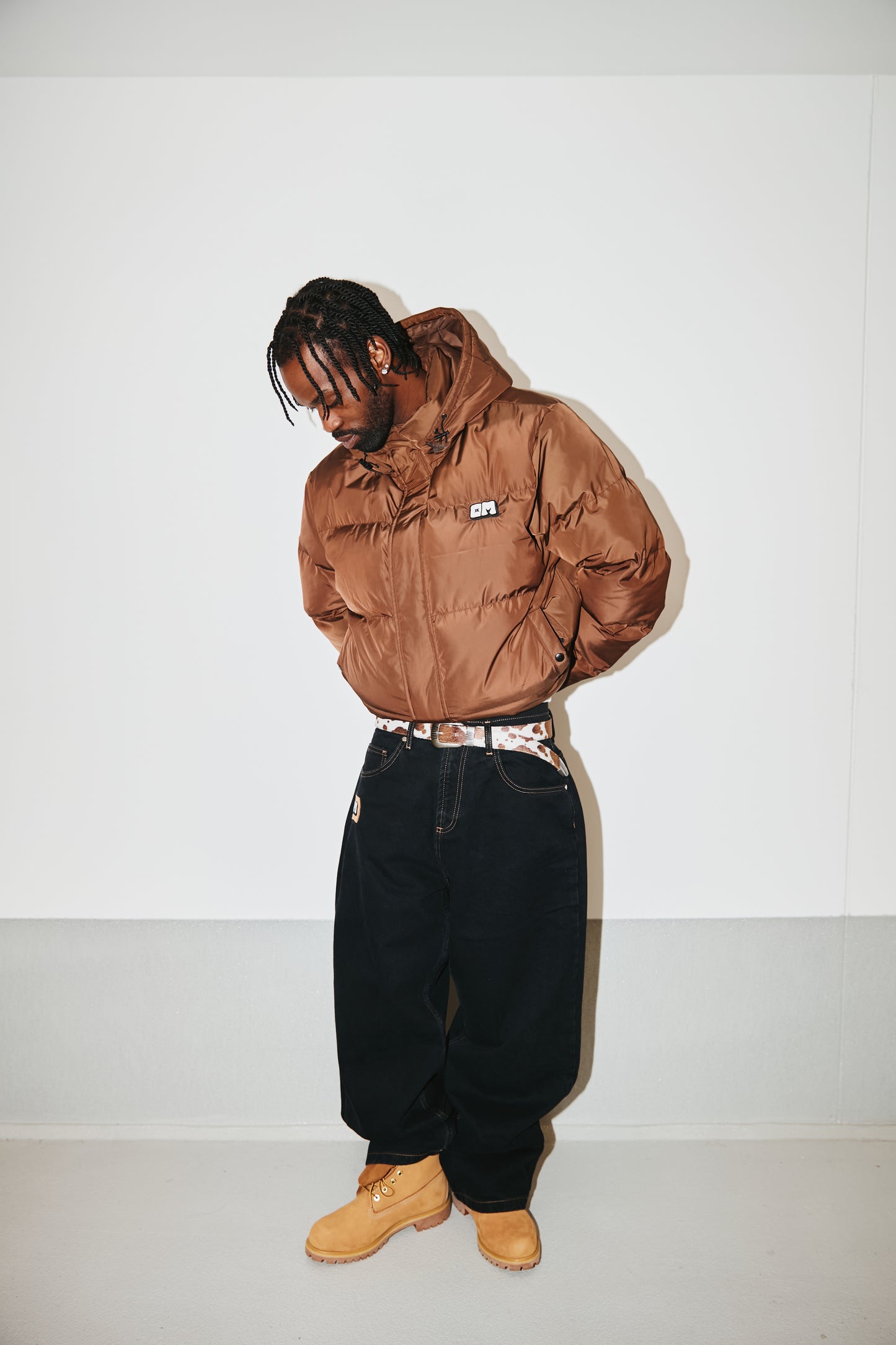 Puffer Jacket Brown