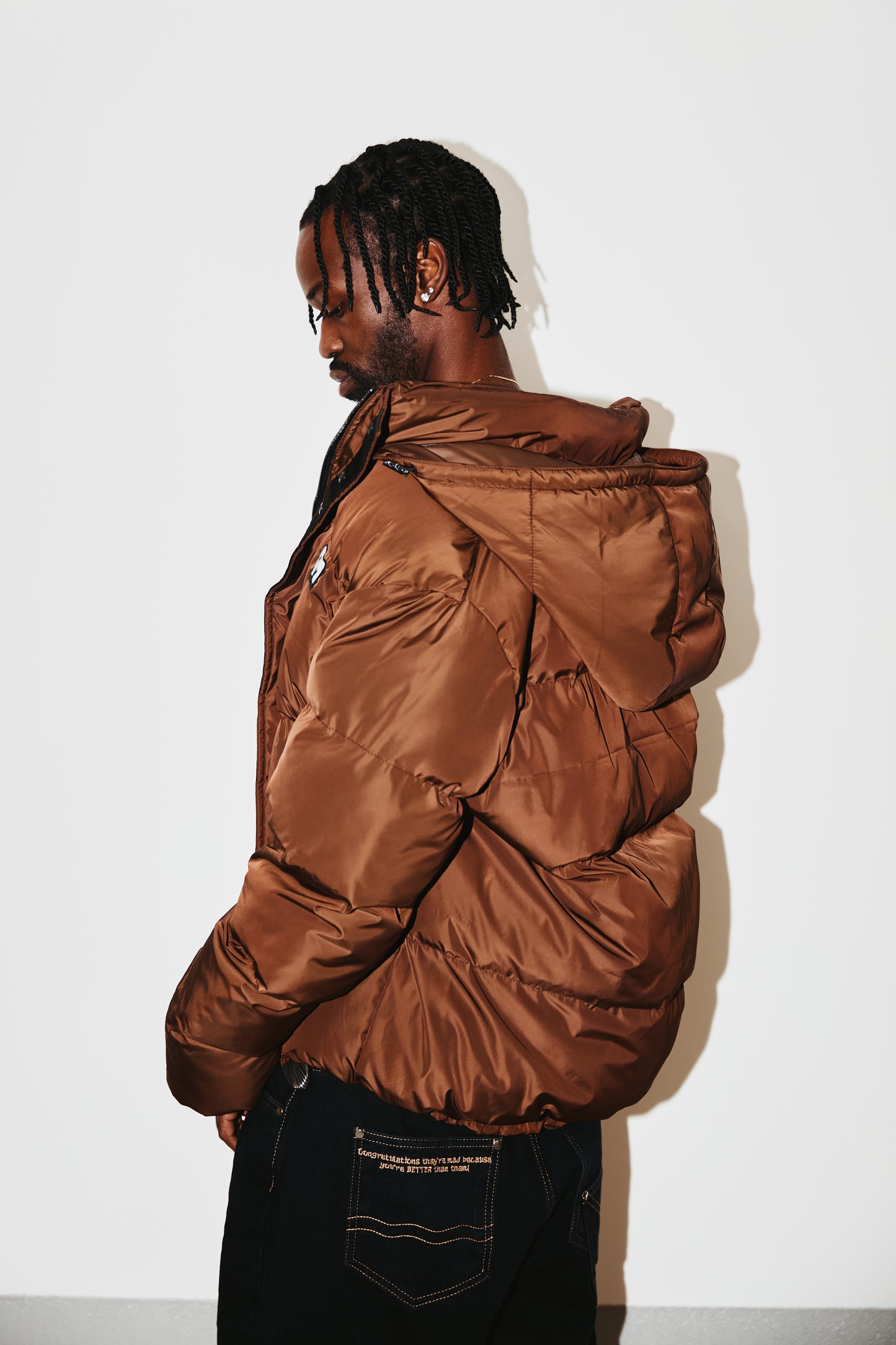 Puffer Jacket Brown