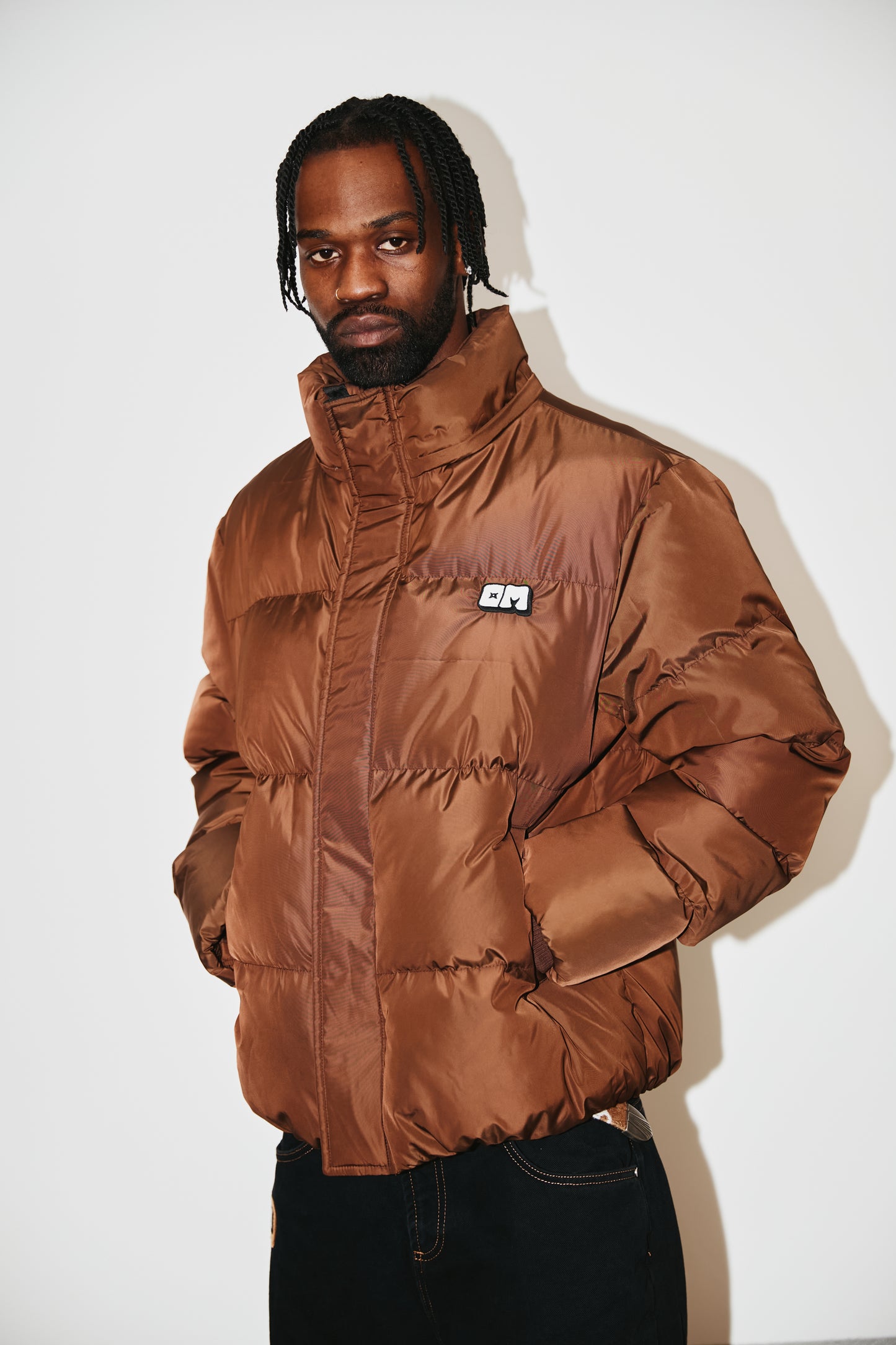 Puffer Jacket Brown