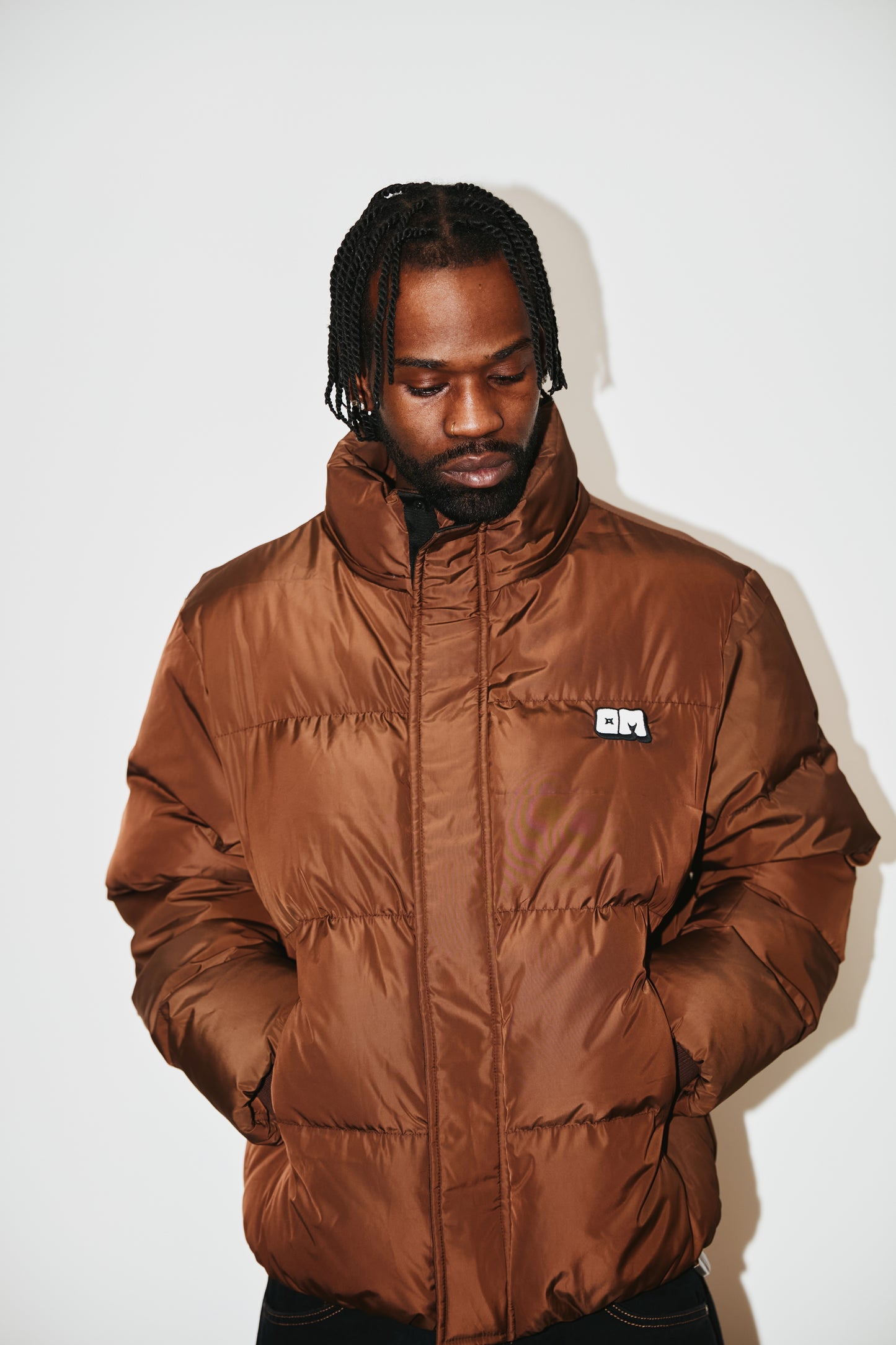 Puffer Jacket Brown