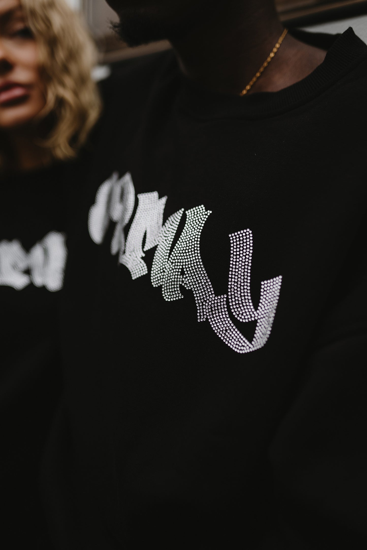 Rhinestone Crewneck