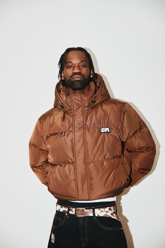 Puffer Jacket Brown