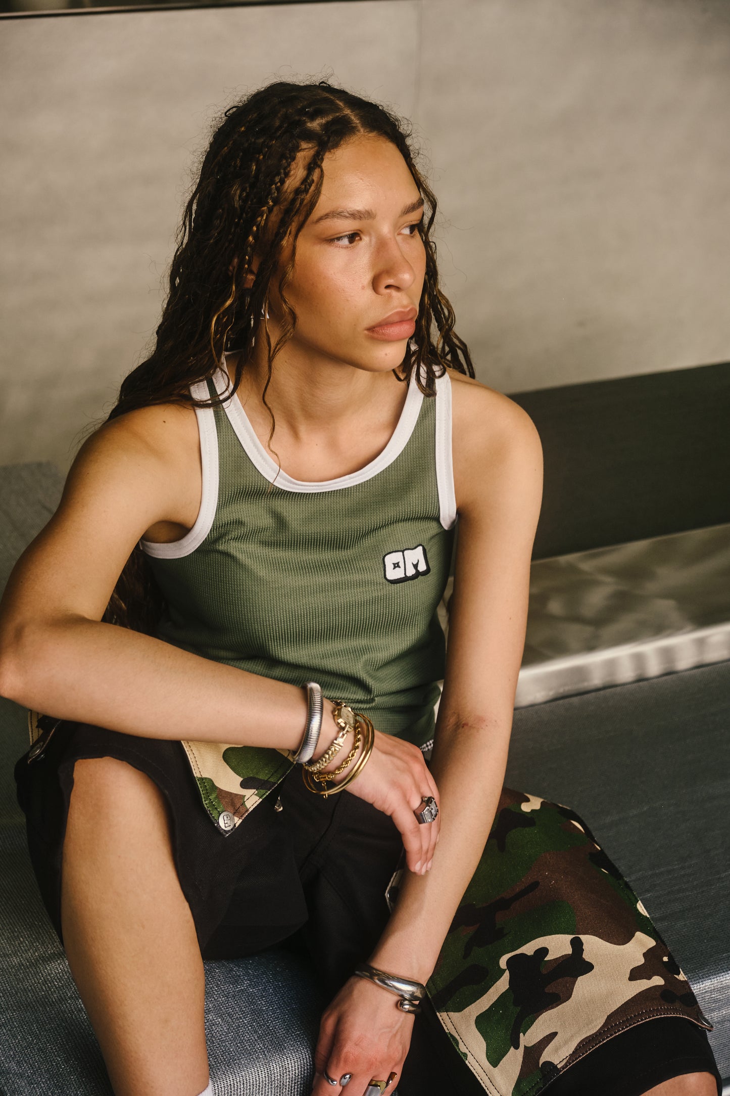 Tank Top Khaki