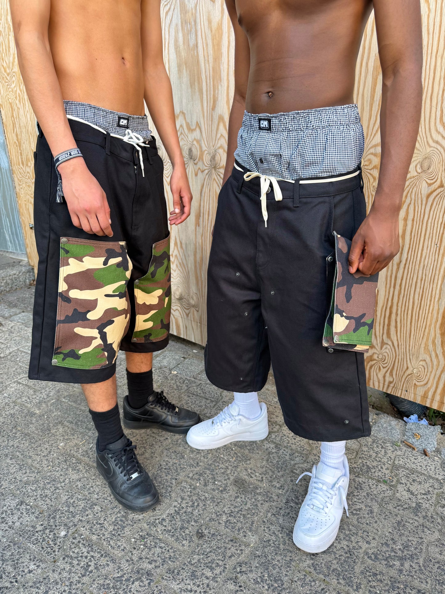 Boxershorts Black/White
